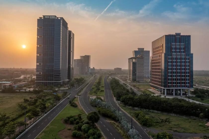 Gift City skyline
